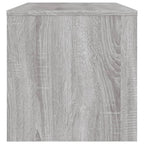 Mueble de TV de madera de ingeniería gris sonoma 120x34x37 cm
