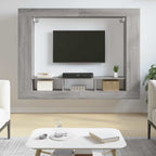 Mueble de pared de TV madera ingeniería envejecida 80x30x30 cm