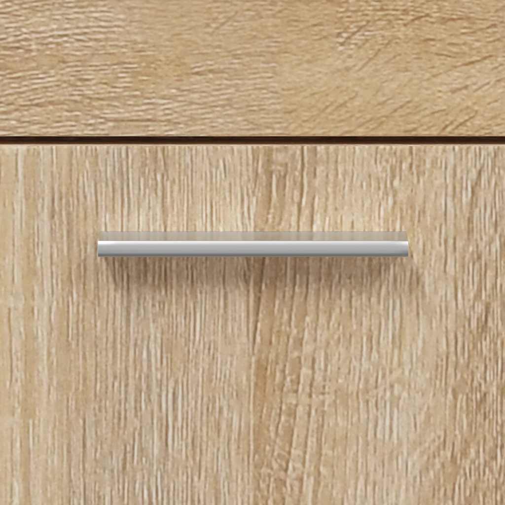 Armario de baño con espejo madera de ingeniería roble Sonoma