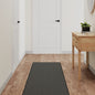 Alfombra de pasillo con aspecto de sisal color arena 50x100 cm