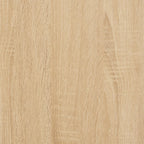 Mesita noche 2 uds madera ingeniería roble Sonoma 34x35,5x70 cm