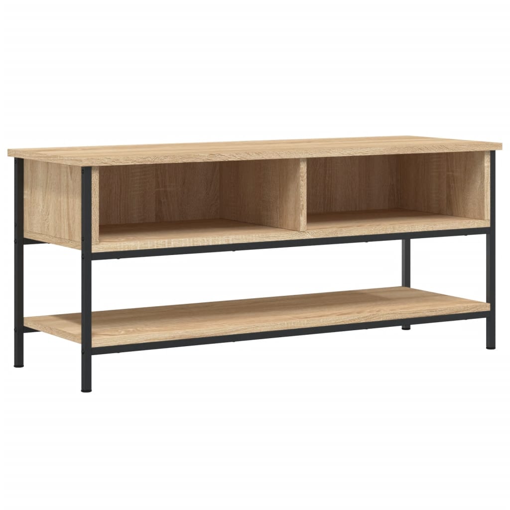 Mueble de TV roble Sonoma 100x35x45 cm madera de ingeniería