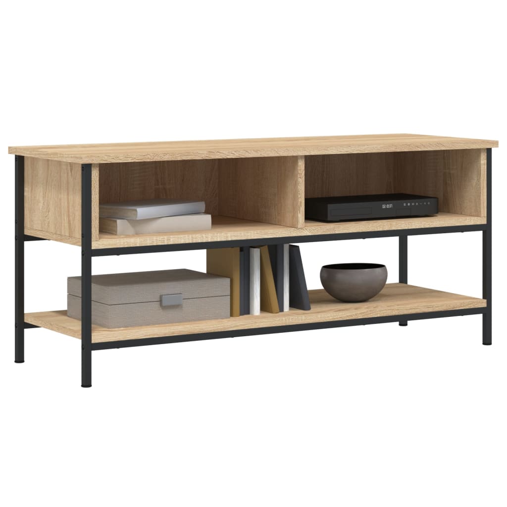 Mueble de TV roble Sonoma 100x35x45 cm madera de ingeniería