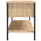 Mueble de TV roble Sonoma 100x35x45 cm madera de ingeniería