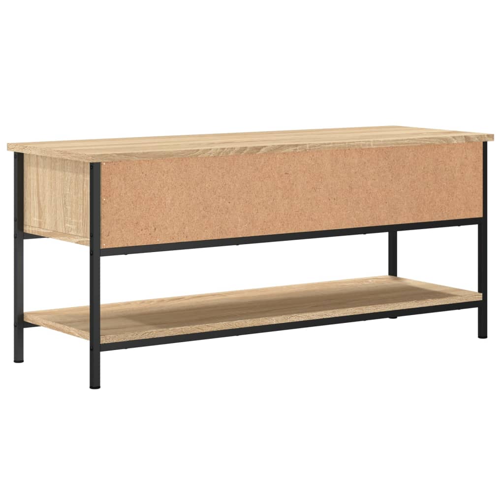Mueble de TV roble Sonoma 100x35x45 cm madera de ingeniería
