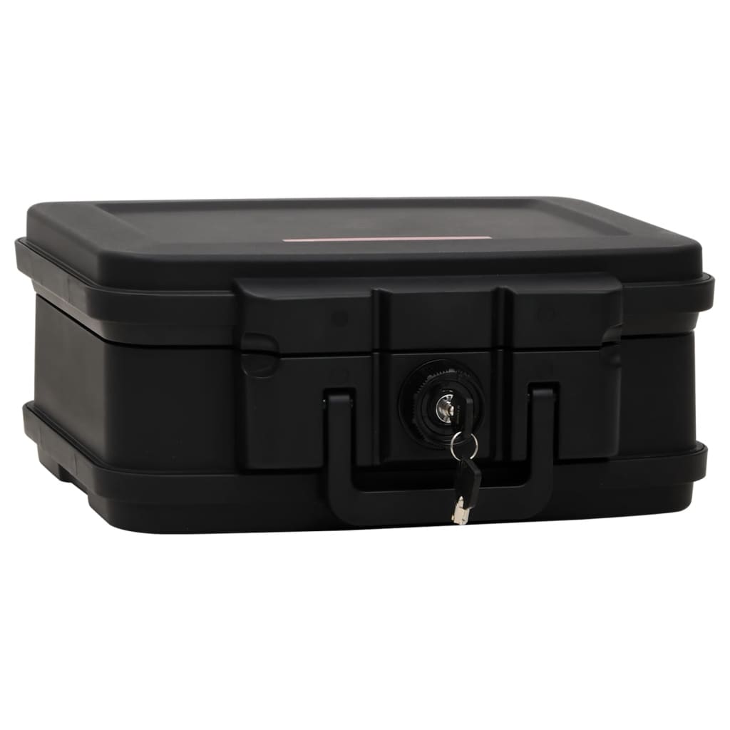 Caja fuerte negra 38x32,5x16,5 cm