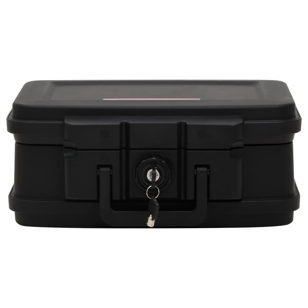 Caja fuerte negra 38x32,5x16,5 cm
