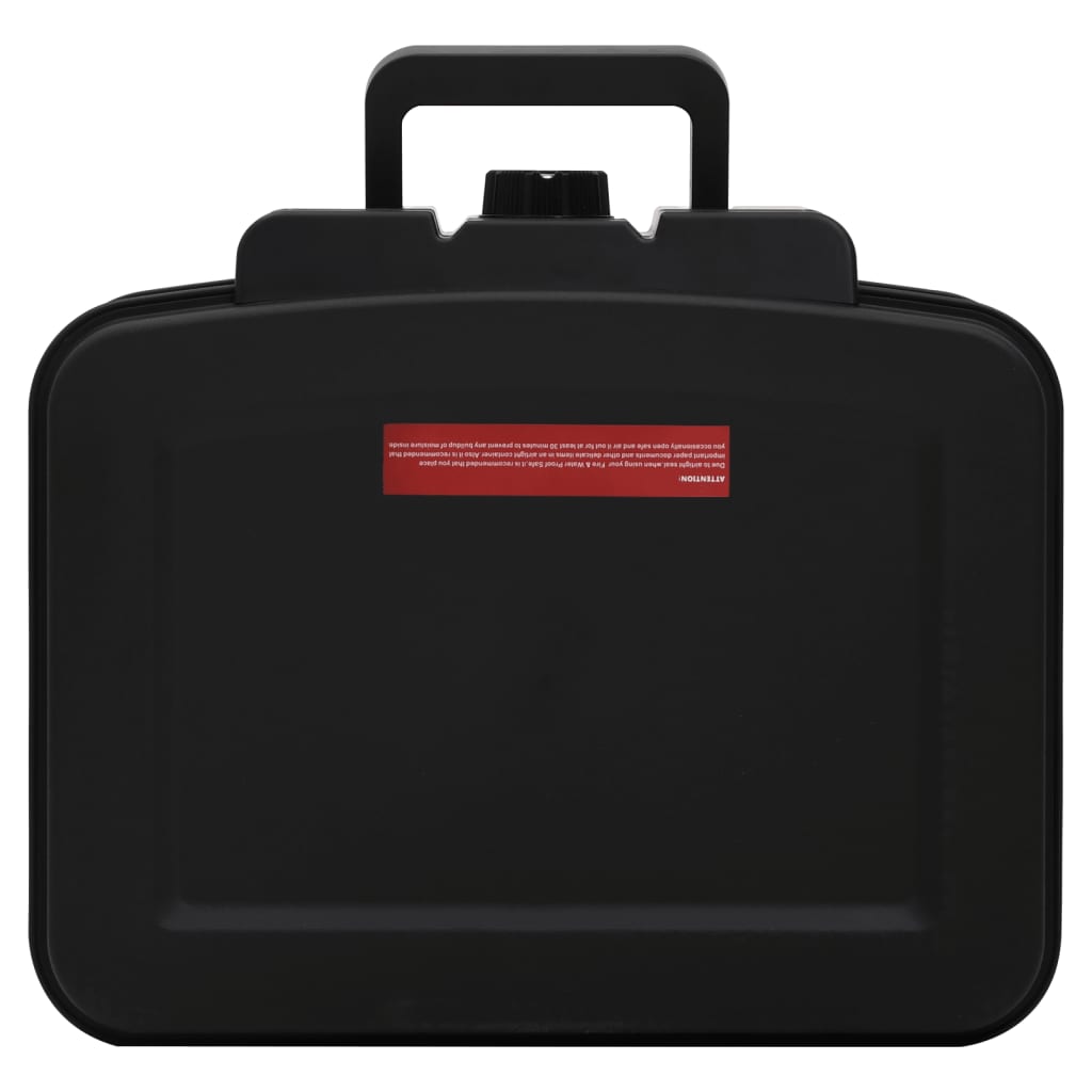 Caja fuerte negra 38x32,5x16,5 cm