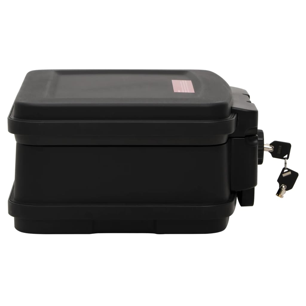 Caja fuerte negra 38x32,5x16,5 cm