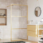 Mampara de ducha accesible vidrio ESG blanco 100x195 cm