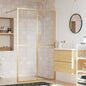 Mampara de ducha accesible vidrio ESG blanco 100x195 cm