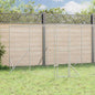 Galvanized steel outdoor dog kennel 2x10x2 m