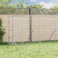 Galvanized steel outdoor dog kennel 2x10x2 m
