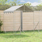 Galvanized steel outdoor dog kennel 2x10x2 m