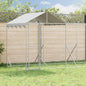 Galvanized steel outdoor dog kennel 2x10x2 m