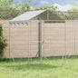 Galvanized steel outdoor dog kennel 2x10x2 m
