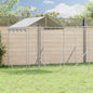 Galvanized steel outdoor dog kennel 2x10x2 m