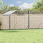 Galvanized steel outdoor dog kennel 2x10x2 m
