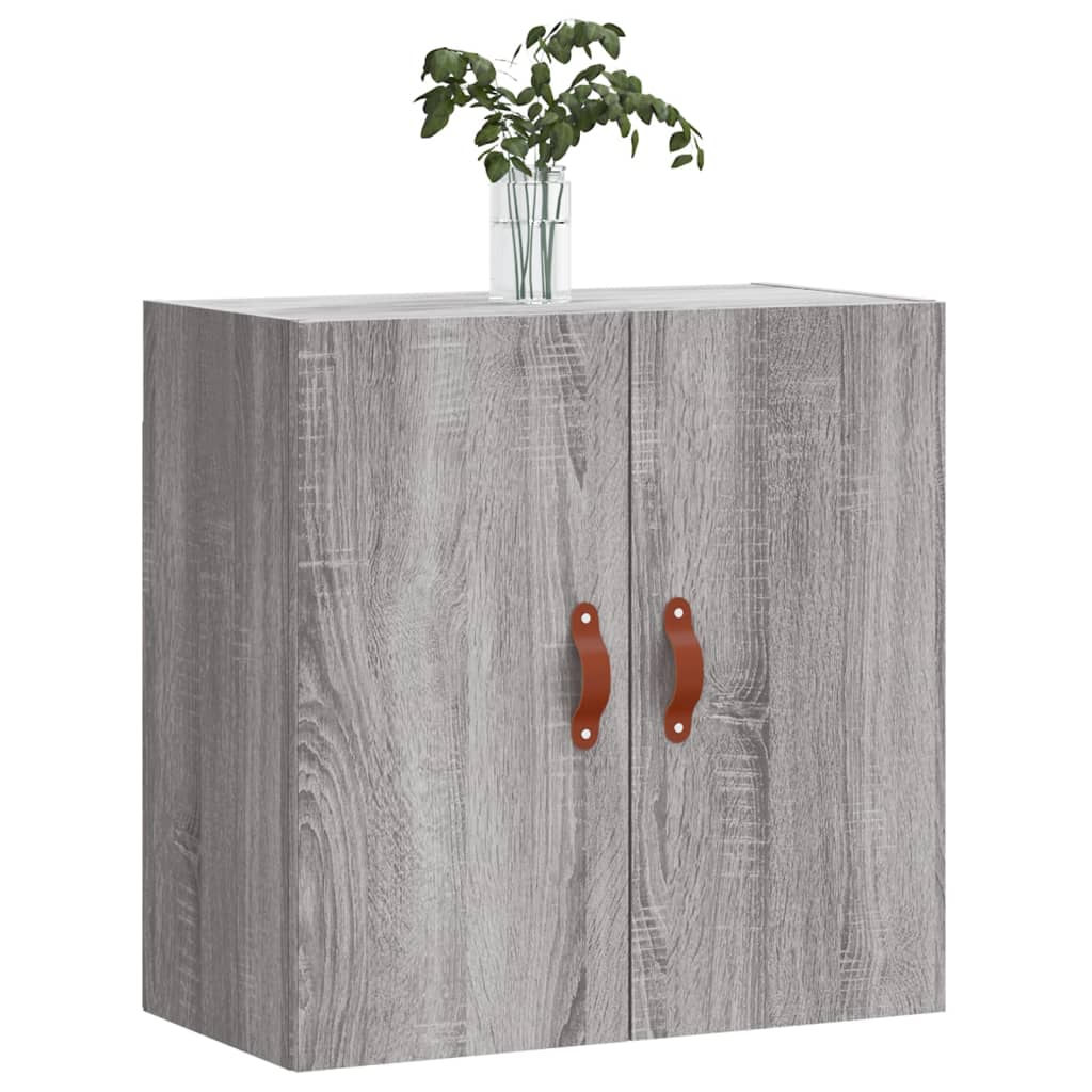Armario de pared madera de ingeniería gris Sonoma 60x31x60 cm