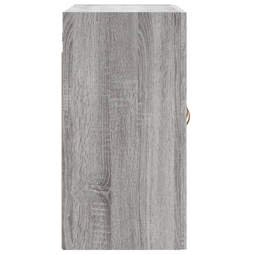 Armario de pared madera de ingeniería gris Sonoma 60x31x60 cm