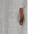 Armario de pared madera de ingeniería gris Sonoma 60x31x60 cm
