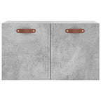Armario de pared madera ingeniería gris hormigón 60x36,5x35 cm