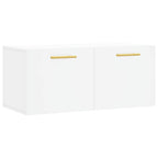 Armario de pared madera de ingeniería blanco 80x36,5x35 cm