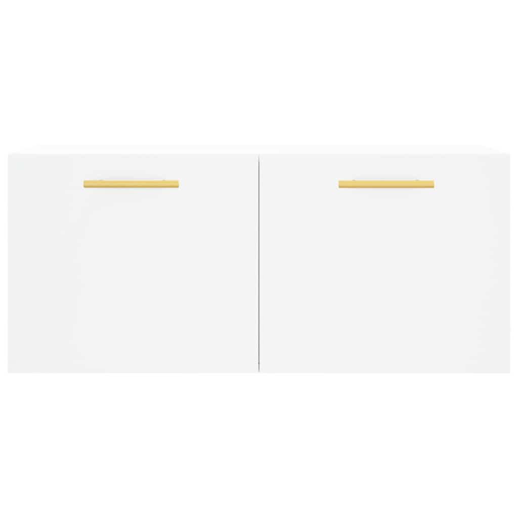 Armario de pared madera de ingeniería blanco 80x36,5x35 cm