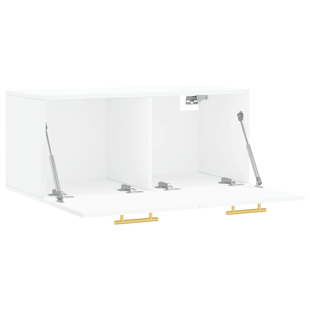 Armario de pared madera de ingeniería blanco 80x36,5x35 cm