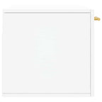 Armario de pared madera de ingeniería blanco 80x36,5x35 cm