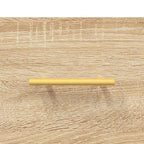 Armario de pared madera ingeniería roble Sonoma 80x36,5x35 cm