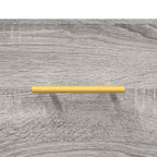 Armario de pared madera de ingeniería gris Sonoma 80x36,5x35 cm