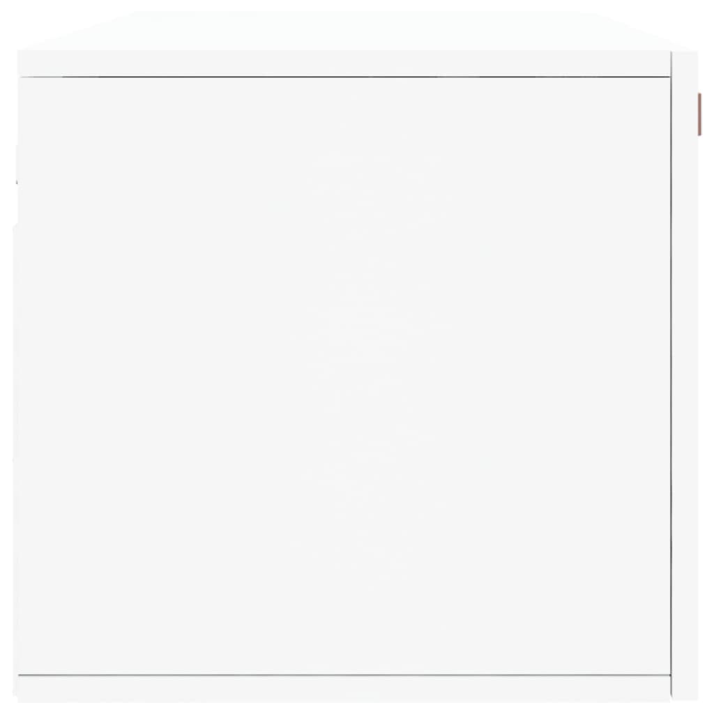 Armario de pared madera de ingeniería blanco 100x36,5x35 cm