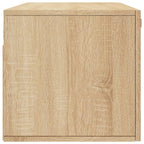 Armario de pared madera ingeniería roble Sonoma 100x36,5x35 cm