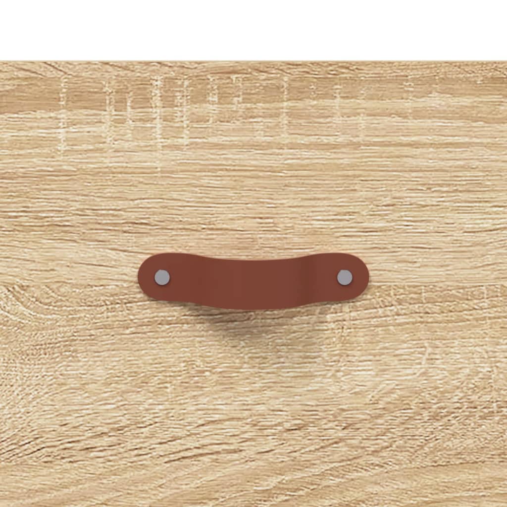 Armario de pared madera ingeniería roble Sonoma 100x36,5x35 cm