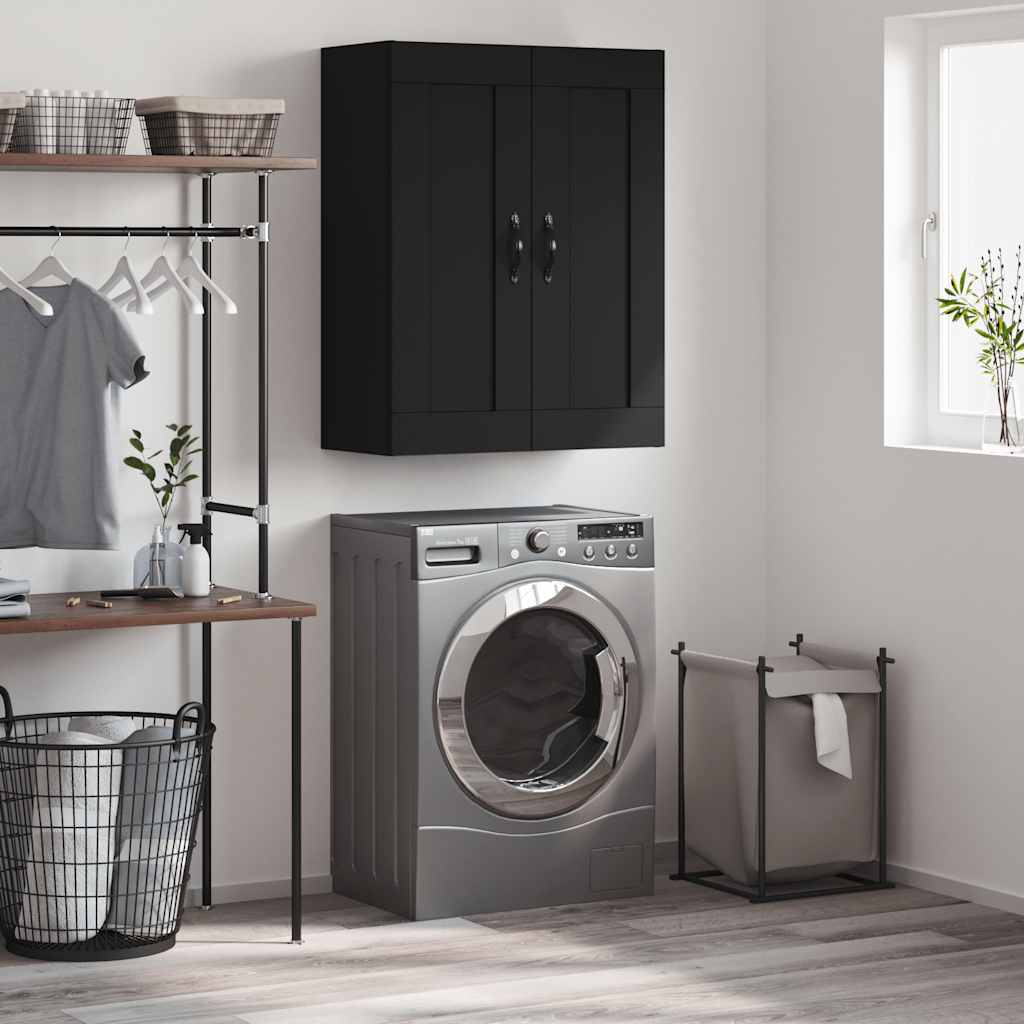 Concrete gray wall cabinet 34.5x34x90 cm