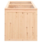 Jaula para hámster 104x52x54 cm de madera maciza de abeto