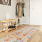Alfombra lavable multicolor 80x150 cm