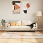 Alfombra lavable beige 120 cm