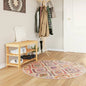 Alfombra lavable beige 120 cm