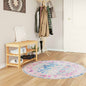Alfombra lavable beige 120 cm