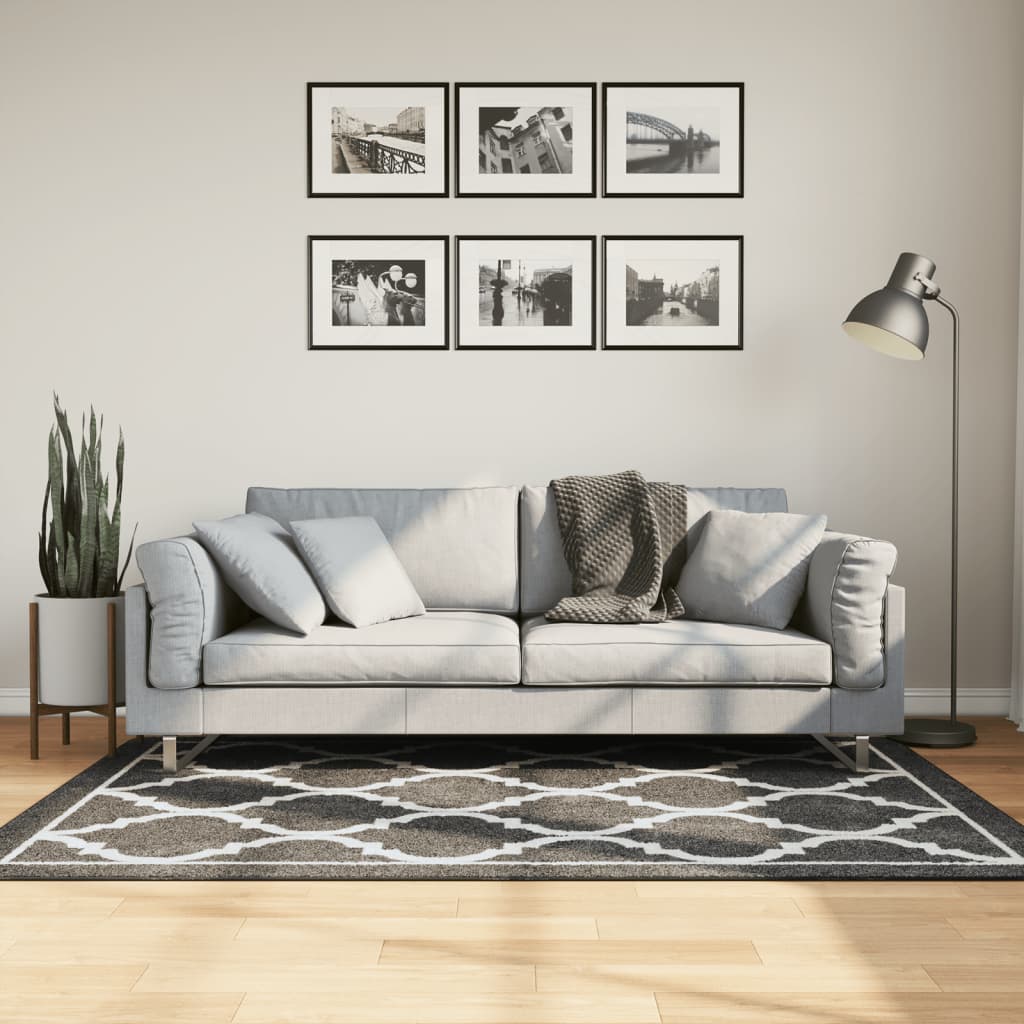 Alfombra lavable beige 120 cm