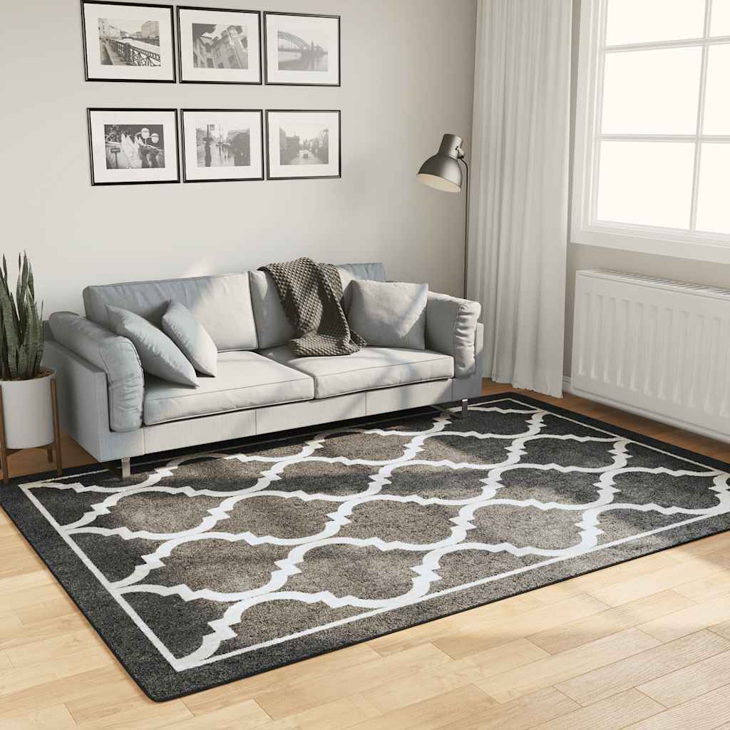 Alfombra lavable beige 120 cm