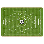 Alfombra niños lavable campo fútbol 160x230 cm