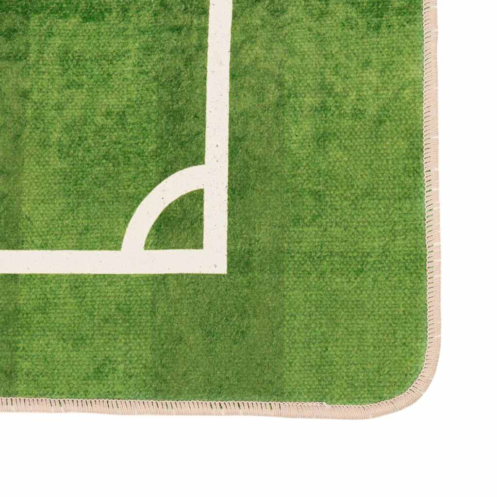 Alfombra niños lavable campo fútbol 160x230 cm