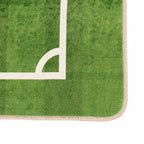 Alfombra niños lavable campo fútbol 160x230 cm
