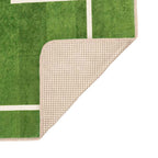 Alfombra niños lavable campo fútbol 160x230 cm