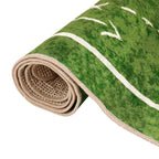 Alfombra niños lavable campo fútbol 160x230 cm