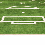 Alfombra niños lavable campo fútbol 160x230 cm
