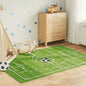 Alfombra niños lavable campo fútbol 160x230 cm